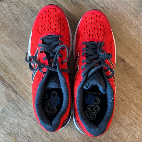 PRICE DROP 🚨 New Balance Men's 680v6 Cushioning Running Shoe 11.5 sneaker red - Picture 10 of 10